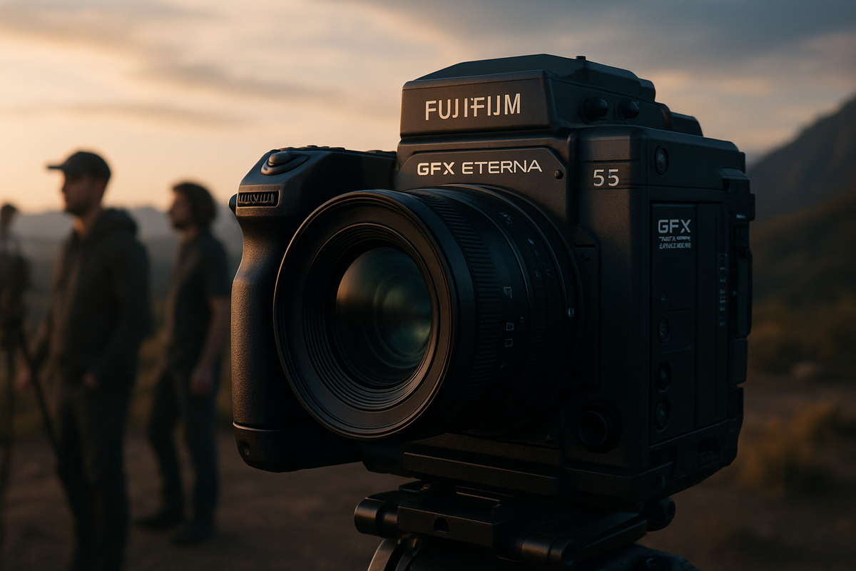 Fujifilm Unveils GFX ETERNA 55: A Large-Format Game Changer for Cinematic Storytelling