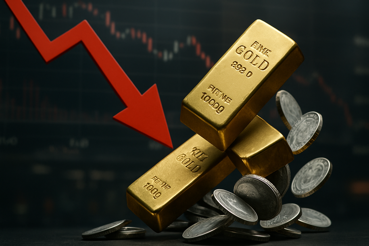 Gold and Silver Plunge: Barrick Gold (NYSE: GOLD) and Miners Face Steepest Drops in Years