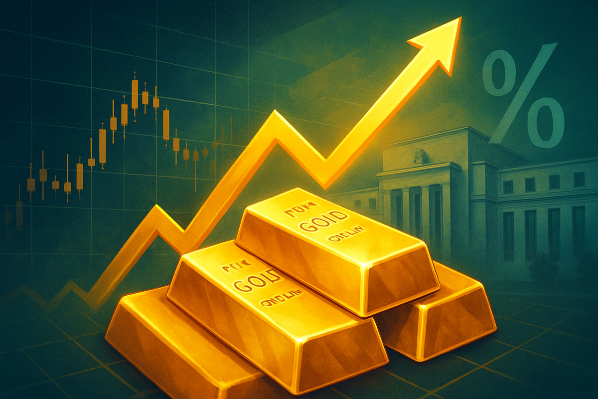 Gold Soars to Record Highs as Fed Rate Cut Expectations Fuel Investor Frenzy