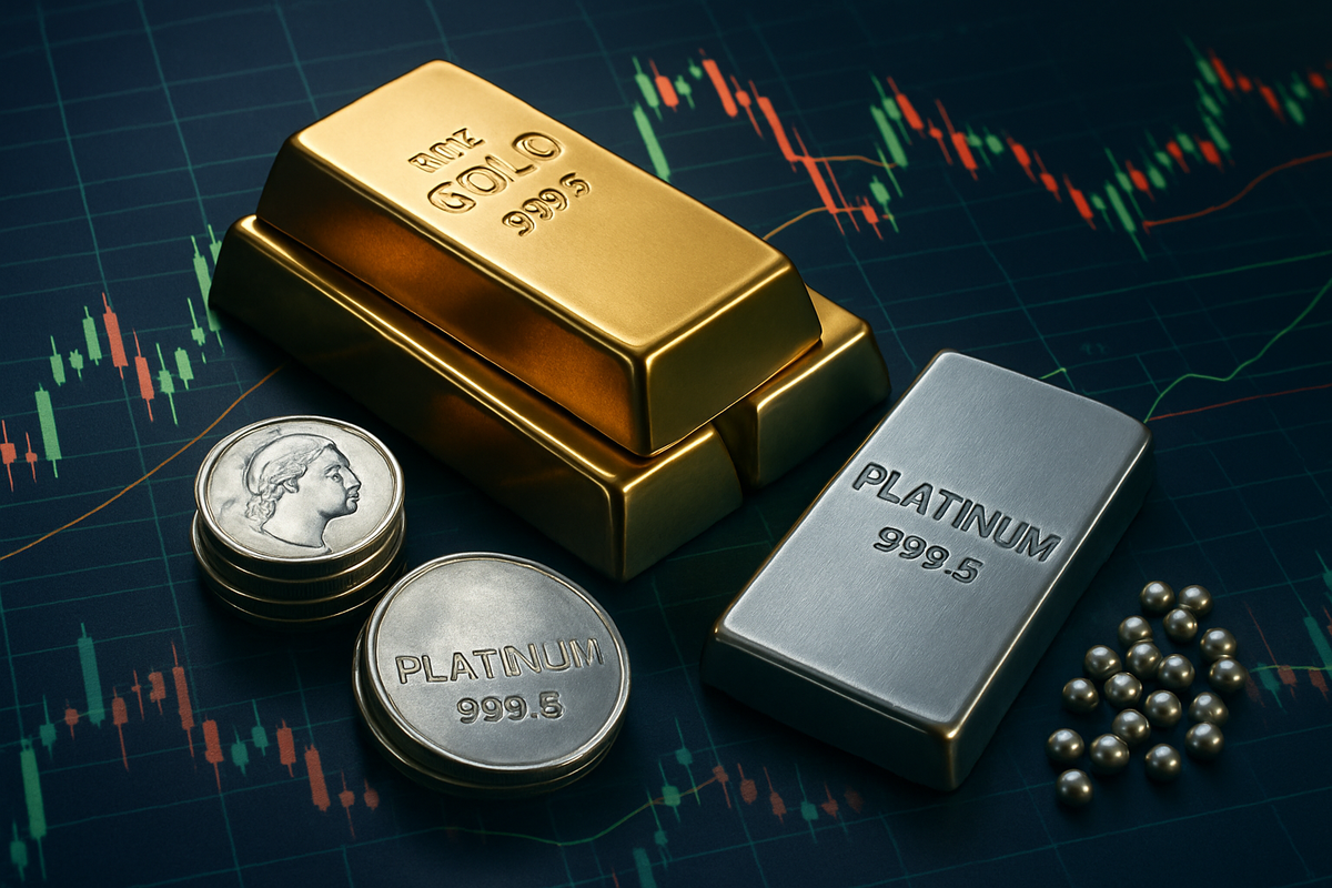 Charting the Course: Precious Metals Face Key Technical Tests Amidst Market Volatility