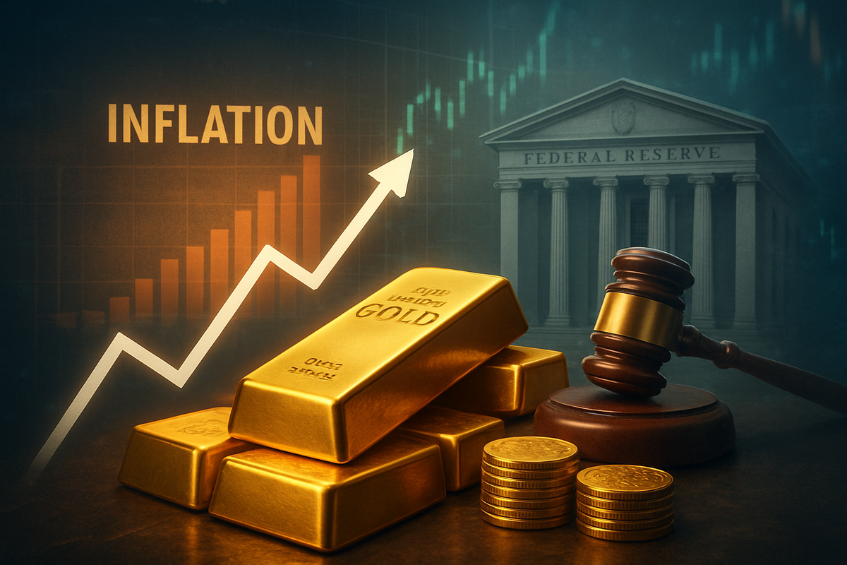 Gold Trims Losses as Softer US Inflation Bolsters Fed Rate Cut Hopes, Ending Nine-Week Winning Streak