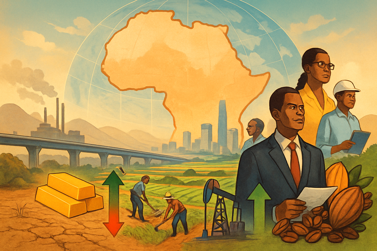 Africa's Economic Resilience Tested by Global Headwinds and Volatile Commodity Markets