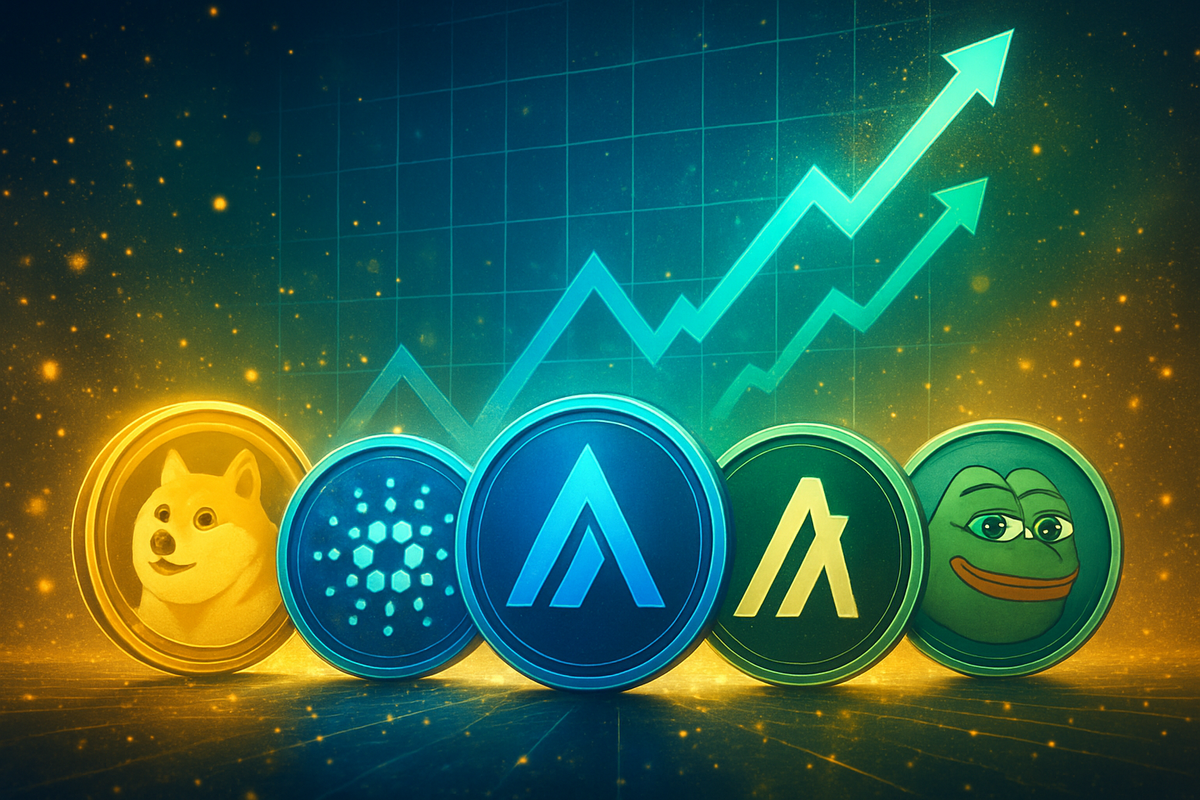 The Under-Dollar Crypto Gold Rush: Dogecoin, Cardano, and Others Poised for Potential Triple-Digit Gains in a Bullish Q4