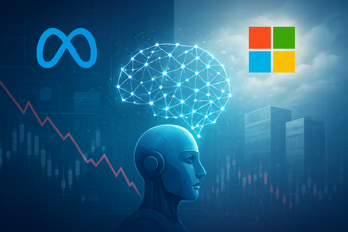 Tech Titans Face Investor Scrutiny: Meta and Microsoft Earnings Trigger Market Volatility