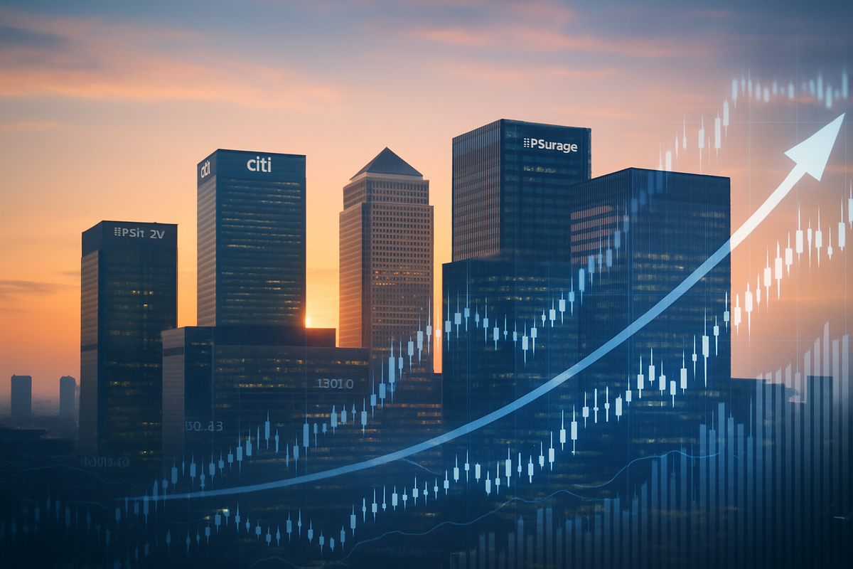 JPMorgan Boosts Bank of America Outlook Amidst Bullish Sentiment for Major Banks