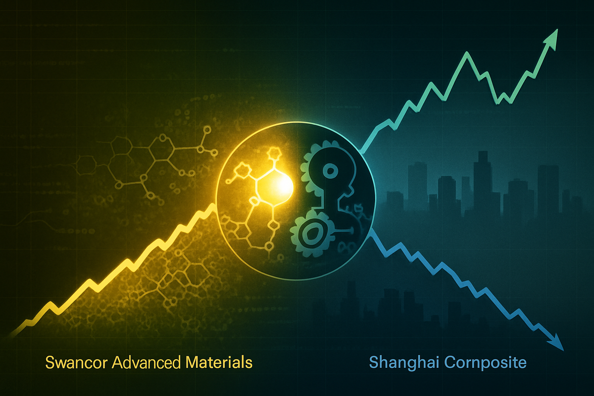 Swancor Advanced Materials Soars on Acquisition Hopes as Shanghai Composite Stumbles