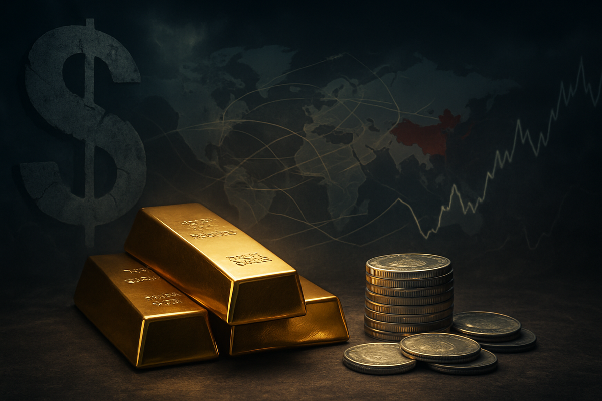 Gold and Silver Soar to Historic Highs Amidst Global Instability and a Weakening Dollar