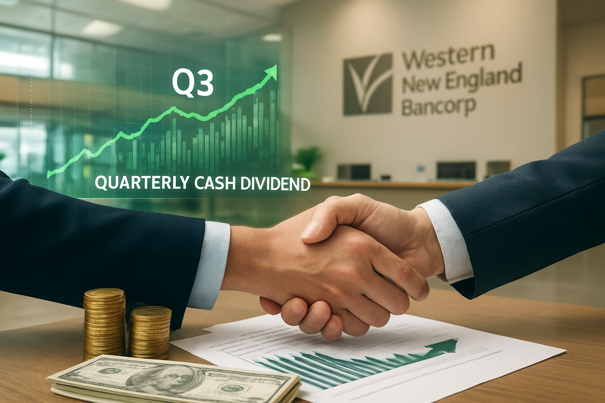 Western New England Bancorp (WNEB) Declares Quarterly Dividend Amidst Strong Q3 2025 Earnings Report
