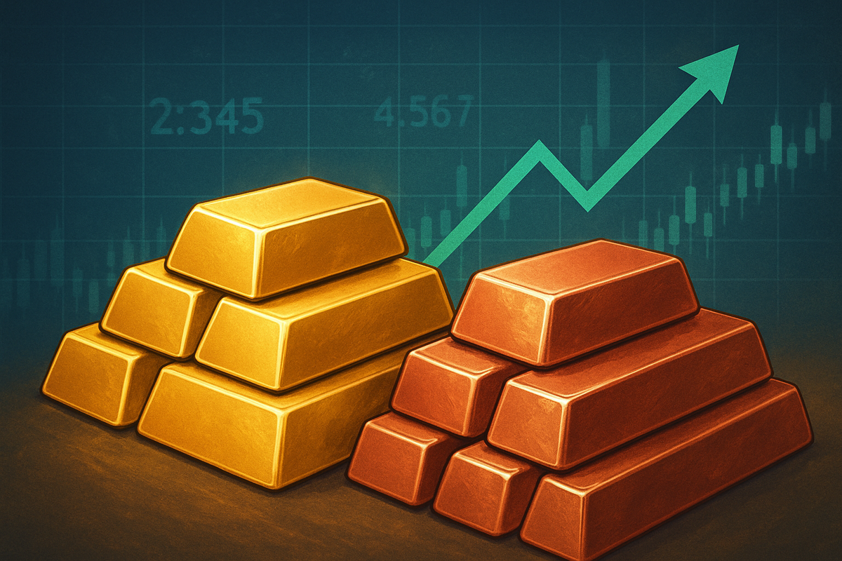 Morgan Stanley Bets Big on Commodities: Gold and Copper Shine Amidst Inflationary Pressures