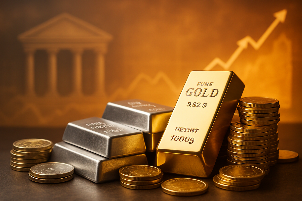 Gold and Silver Shine Bright: Macroeconomic Headwinds Fueling a Precious Metals Bull Run