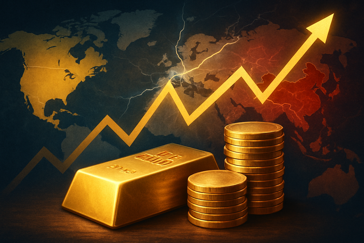 Gold Soars Past $4,000/oz Amidst Global Turmoil and Renewed Trade War Fears