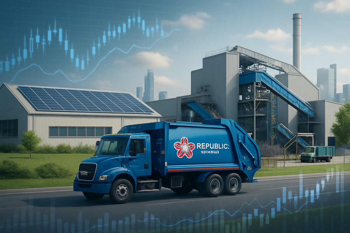 Oppenheimer Adjusts Republic Services' Price Target Amidst Robust Industry Outlook