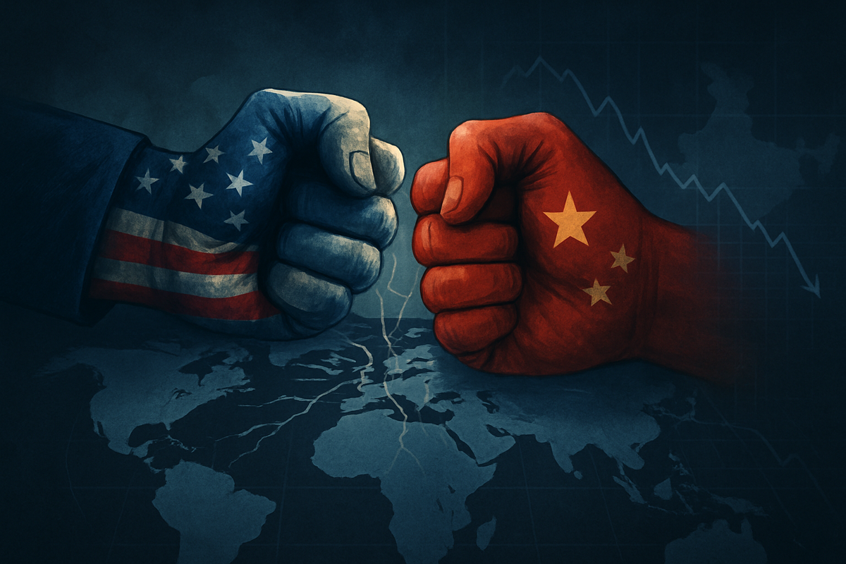 Global Trade Tensions Ignite Market Fears: Gift Nifty Signals Trouble for Indian Indices