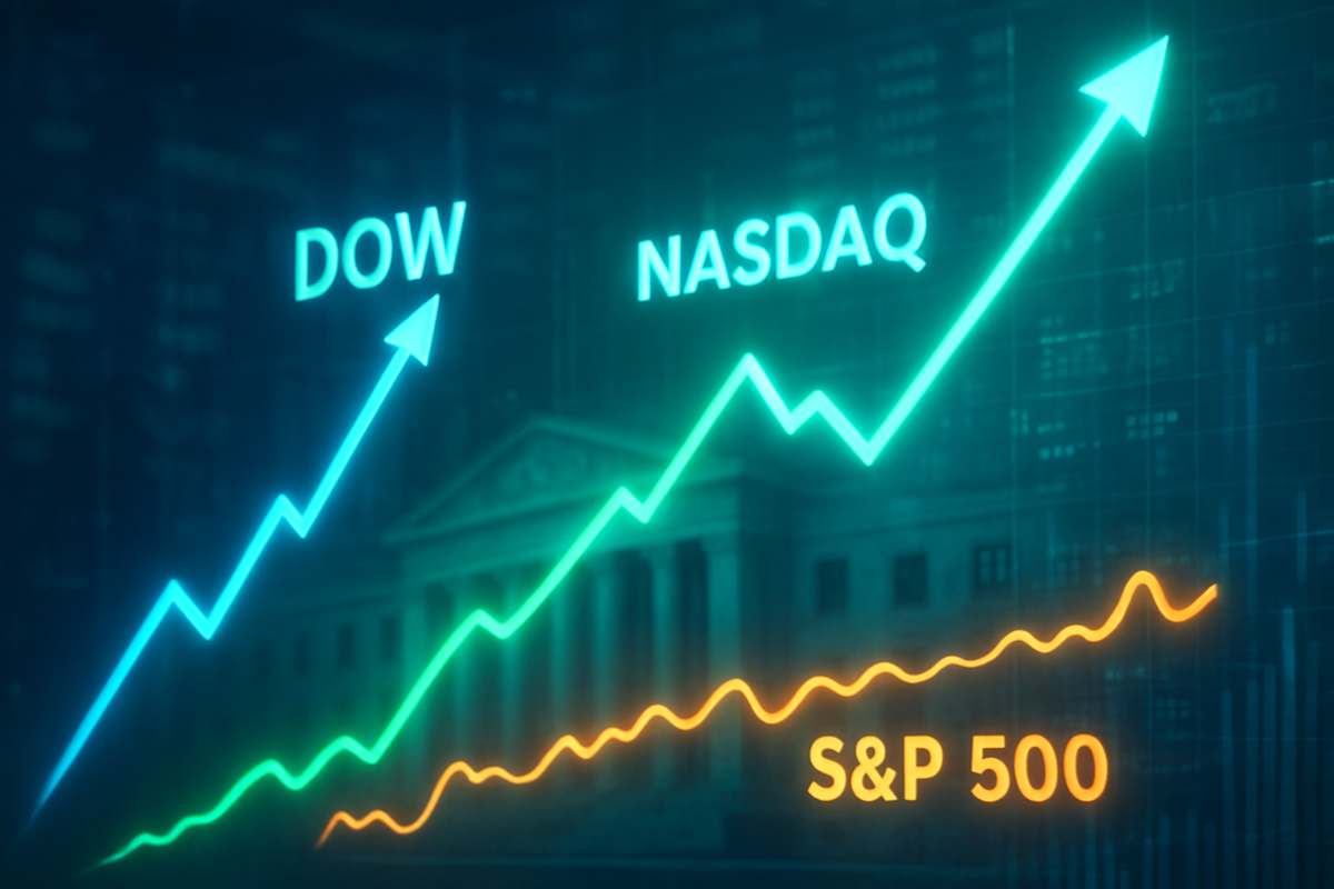 Market's Mixed Signals: S&P 500 Wobbles as Dow, Nasdaq Hit Records Amidst Pivotal Fed Meeting