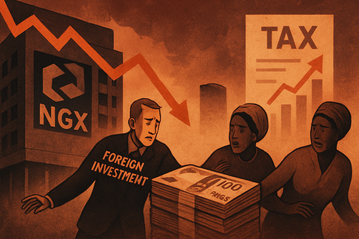 Nigeria's Triple Tax Hike for Foreign Investors Sparks Market Sell-Off Fears
