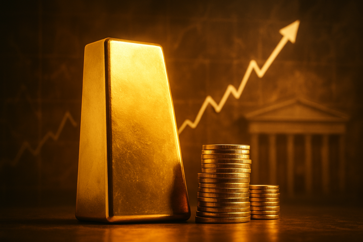 Gold Skyrockets Past $4,000 as Federal Reserve Signals Deeper Rate Cuts Amidst Economic Headwinds