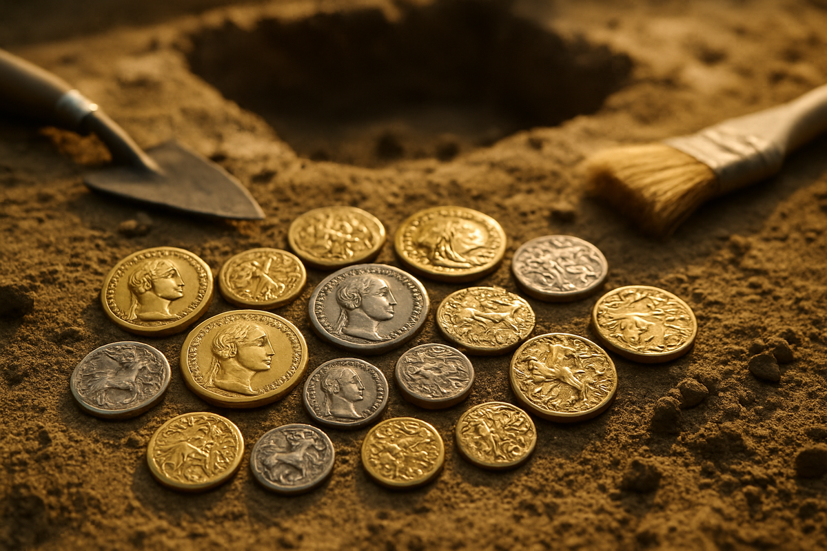Lost Roman-British Gold Hoard Unearthed in Netherlands: A Direct Link to the Invasion of Britain