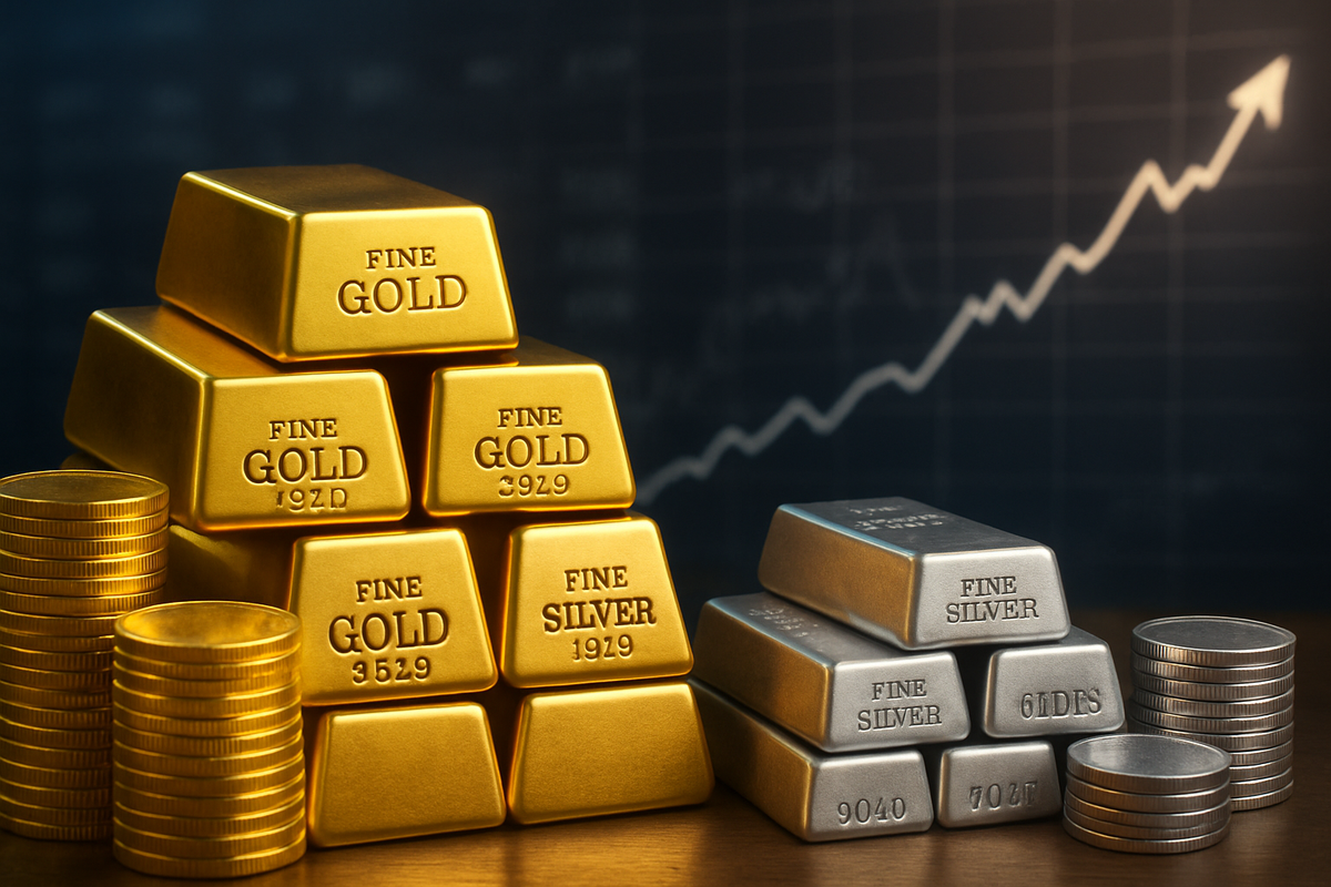Gold and Silver Shine Bright: A 60% Surge Since Last Diwali Eclipses Sensex Gains