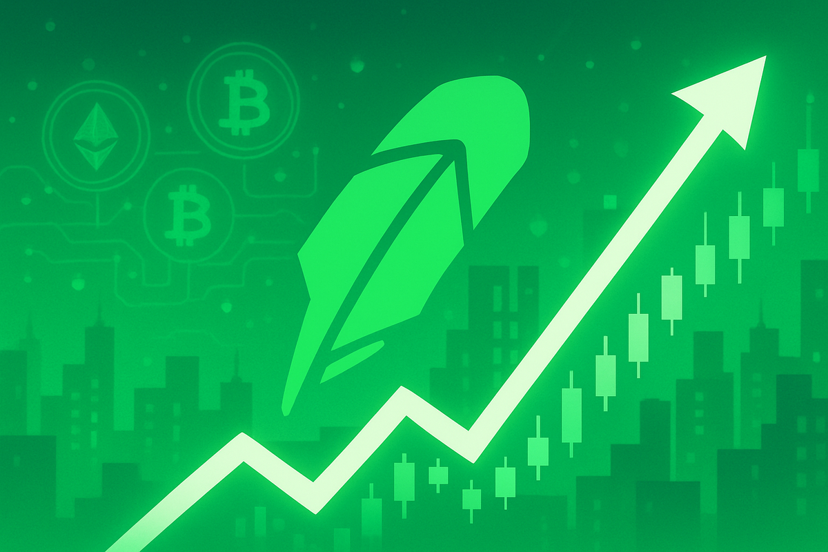 Robinhood (HOOD) Soars 6.3% as Ark Invest Boosts Confidence Amidst Crypto Expansion