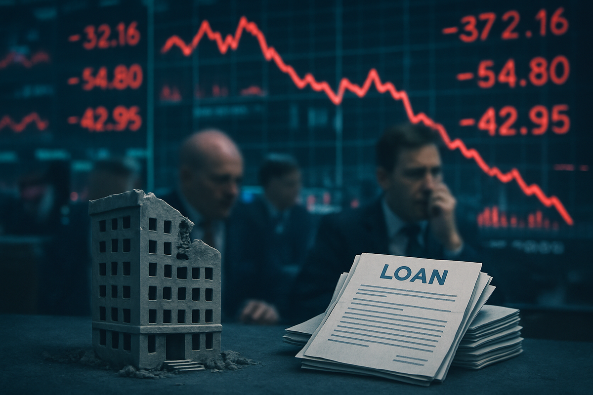 Wall Street Jitters: Regional Banks Grapple with Credit Turmoil and Bad Loan Exposure