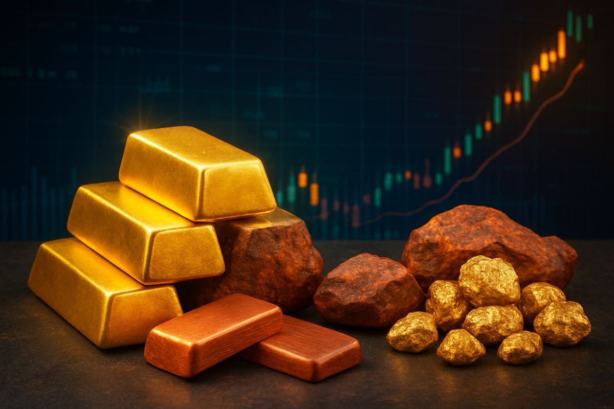 Harmony Gold Shines Bright: Gold Rally and Strategic Copper Acquisition Propel Stock to New Heights