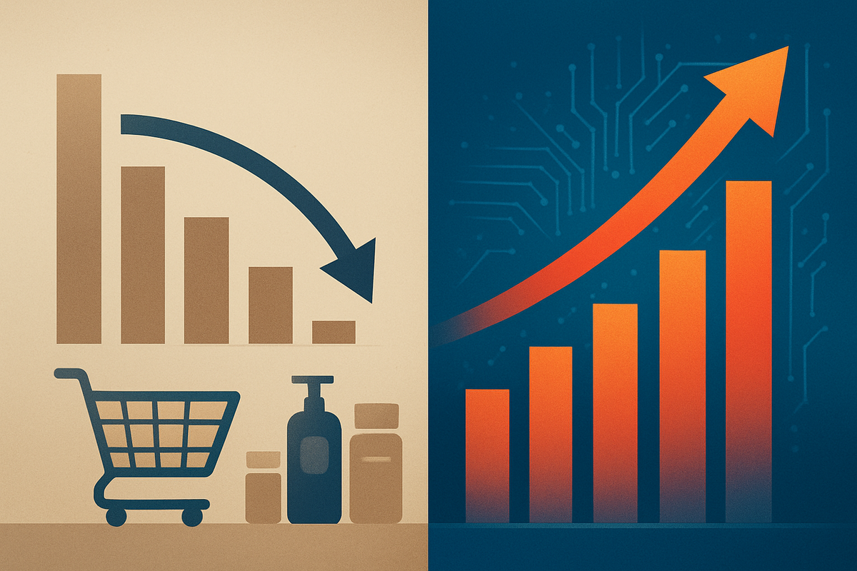 Consumer Staples Stumble as Growth Sectors Surge: A Sign of Shifting Tides in the S&P 500
