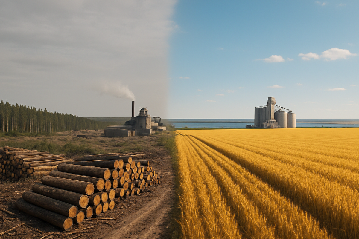 Divergent Fortunes in Basic Materials: West Fraser Grapples with Headwinds While Bunge Soars Post-Merger
