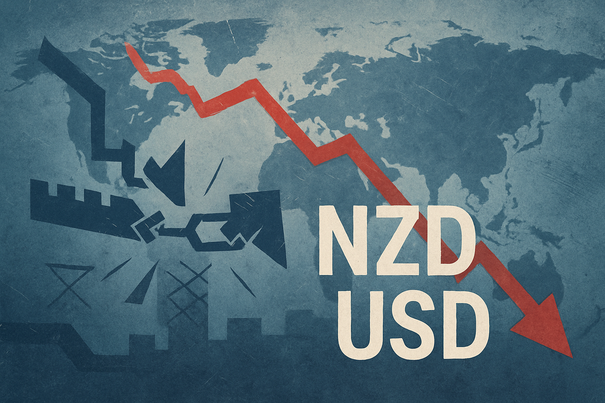 Global Trade Tensions Ignite Currency Volatility: NZD/USD Plunges Amidst Renewed Stress