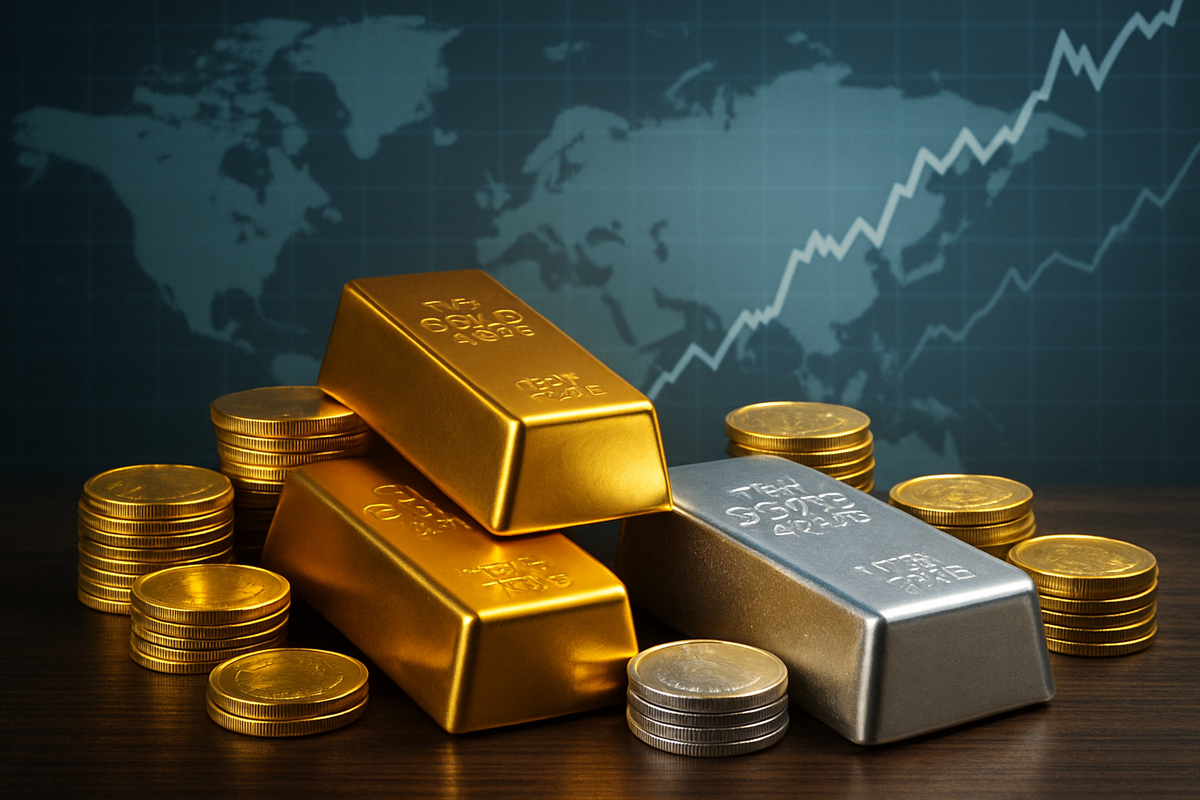 Gold and Silver Shatter Records as MCX Gold December Contract Surges Past ₹1.32 Lakh Amidst Global Instability