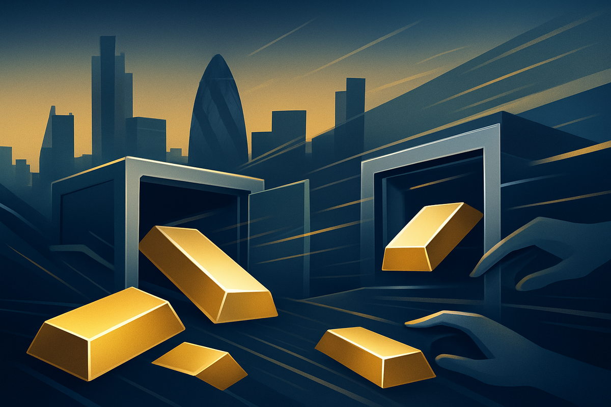 The Shifting Sands of Gold: Rival Banks Challenge JPMorgan's London Vault Dominance