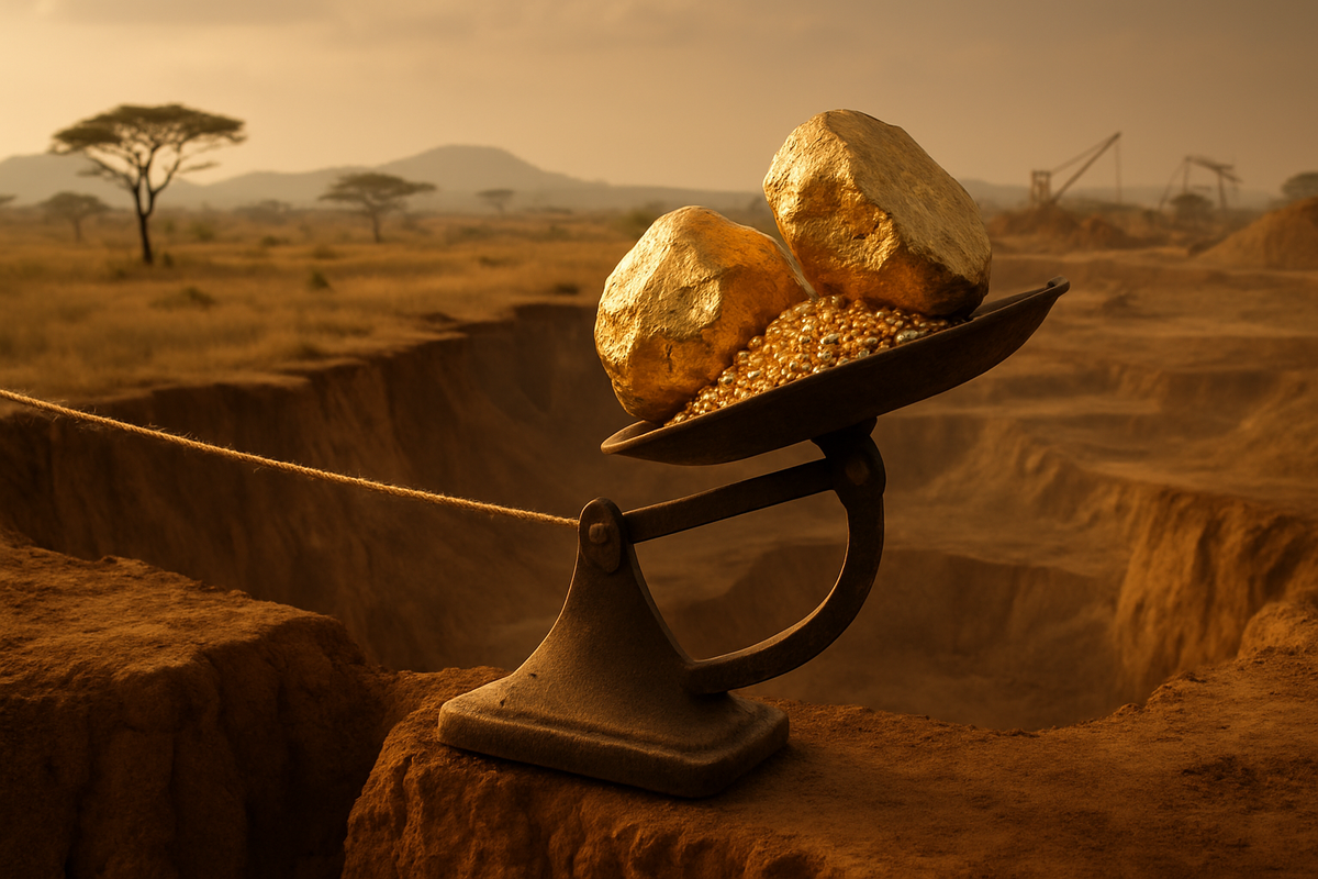 Ghana's Golden Tightrope: Economic Stability Hinges on Volatile Global Gold Prices