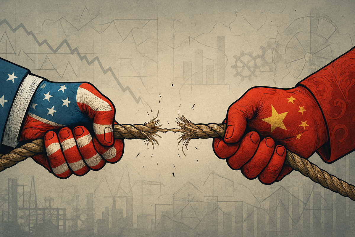 US-China Trade Tensions Escalate: Financial Times Warns of 'Decoupling' as Markets Brace for Impact