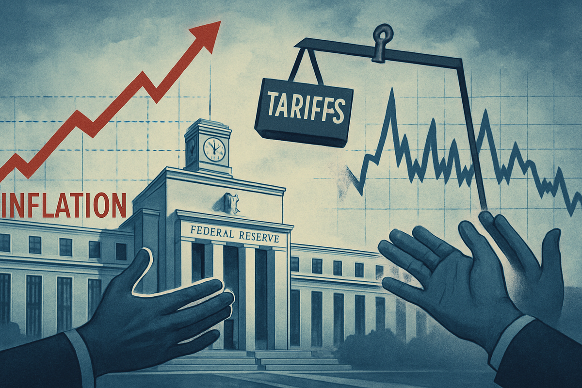 Tariffs Throw a 'Curveball' at Federal Reserve's Anti-Inflation Fight, Clouding Rate Outlook