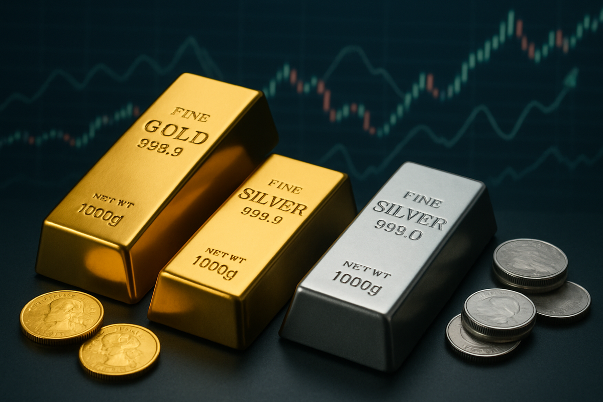 Gold and Silver Stage Intraday Rebound: A 'Buy the Dip' Opportunity Amidst Market Volatility?