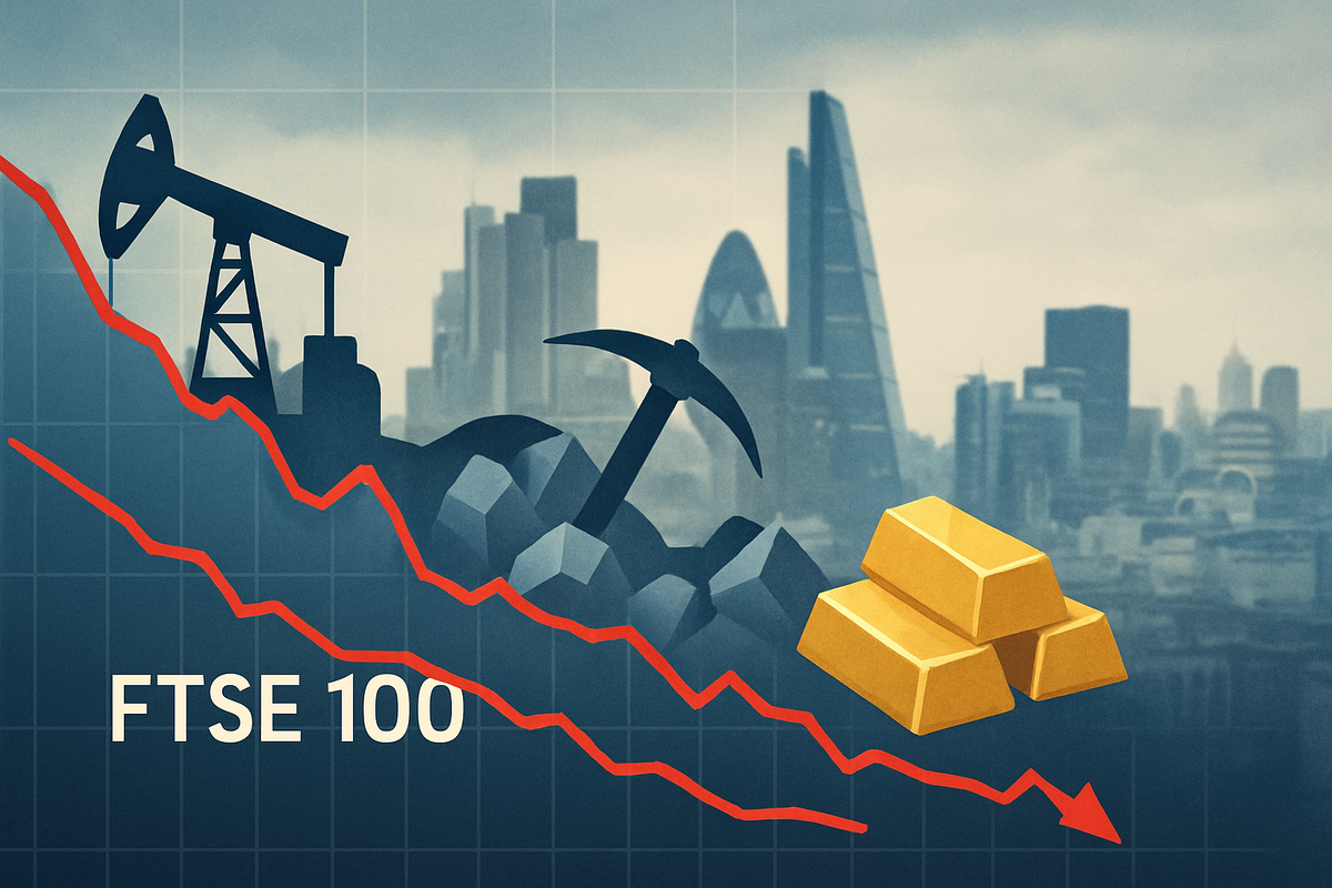 FTSE 100 Stumbles: Commodity Crossroads for UK's Resource-Exposed Giants