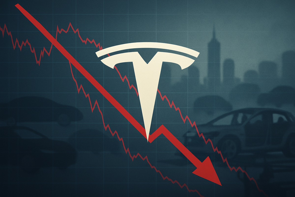 Tesla (NASDAQ: TSLA) Plunges 4.1% Amidst Production Concerns and Heightened Competition