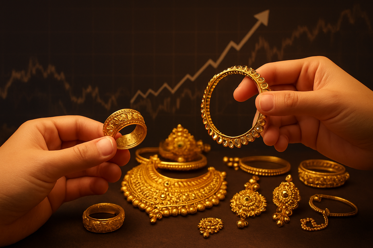 Reliance Jewels Shines Bright: 52% Surge in Average Bill Value Fueled by Old Gold Exchange Amidst Volatile Market