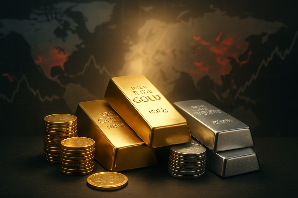 Gold Soars Past $4,000, Silver Hits $50 Milestone Amidst Global Uncertainty