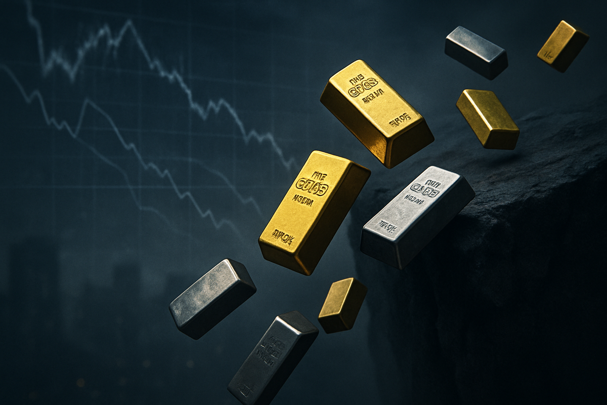 Silver Plummets in Steepest Drop in Years as Precious Metals Rally Cools