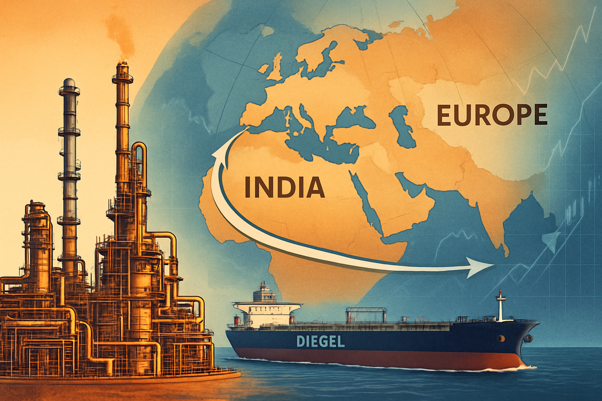 India's Diesel Exports to Europe Surge to New Highs Amidst Sanctions Anticipation and Arbitrage Plays