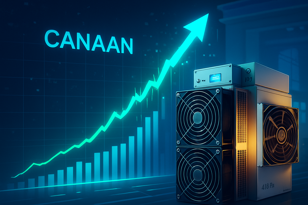 Canaan Stock Soars on Landmark Mining Machine Order, Signaling Robust Crypto Mining Resurgence