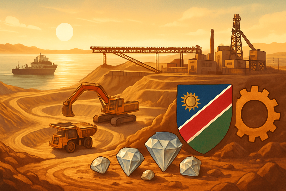 Namibia Extends Diamond Royalty Relief to 2042, Securing Mine Life and Bolstering Economic Stability