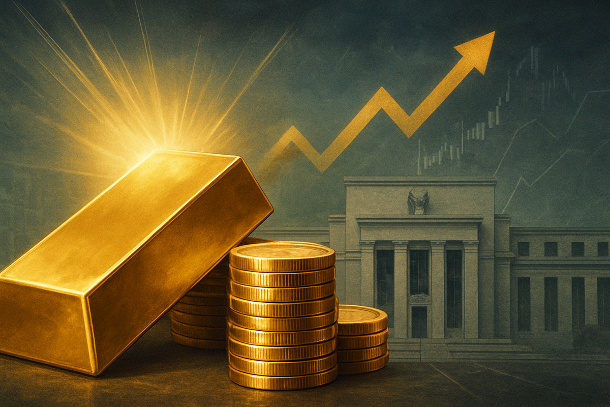 Gold Skyrockets Past $4,000 as Fed Signals Deeper Rate Cuts Amidst Economic Headwinds