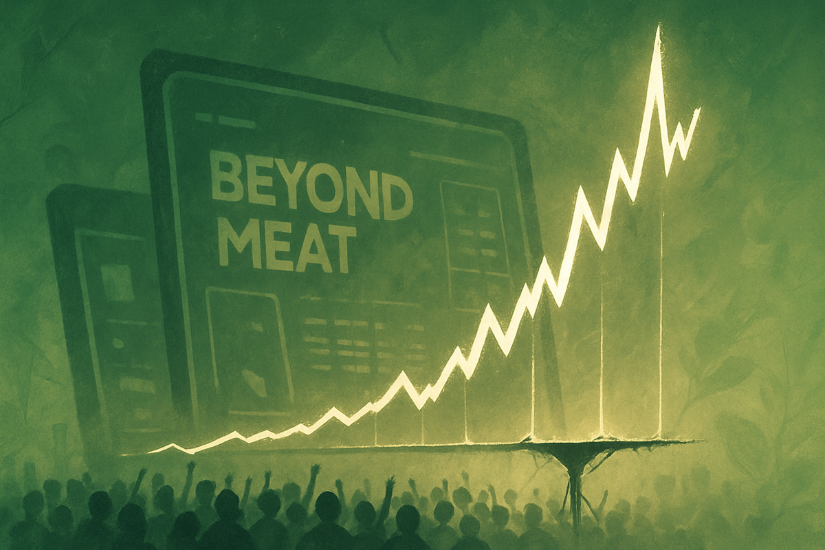Beyond Meat's Volatile Rally: Retail Traders Fuel Speculative Surge Amidst Dire Fundamentals