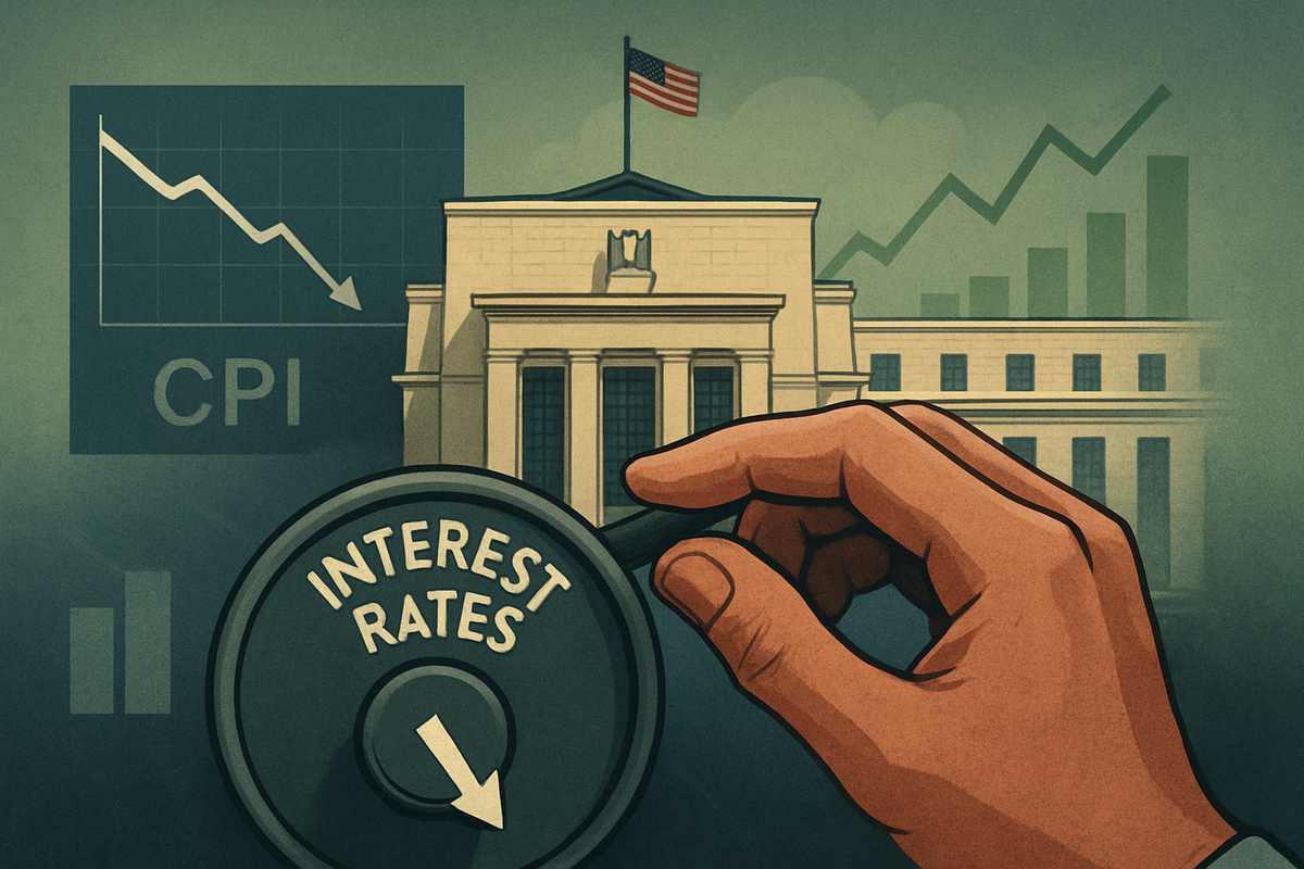 Fed on the Brink: Cooler CPI Fuels Rate Cut Frenzy as Markets Brace for Easing
