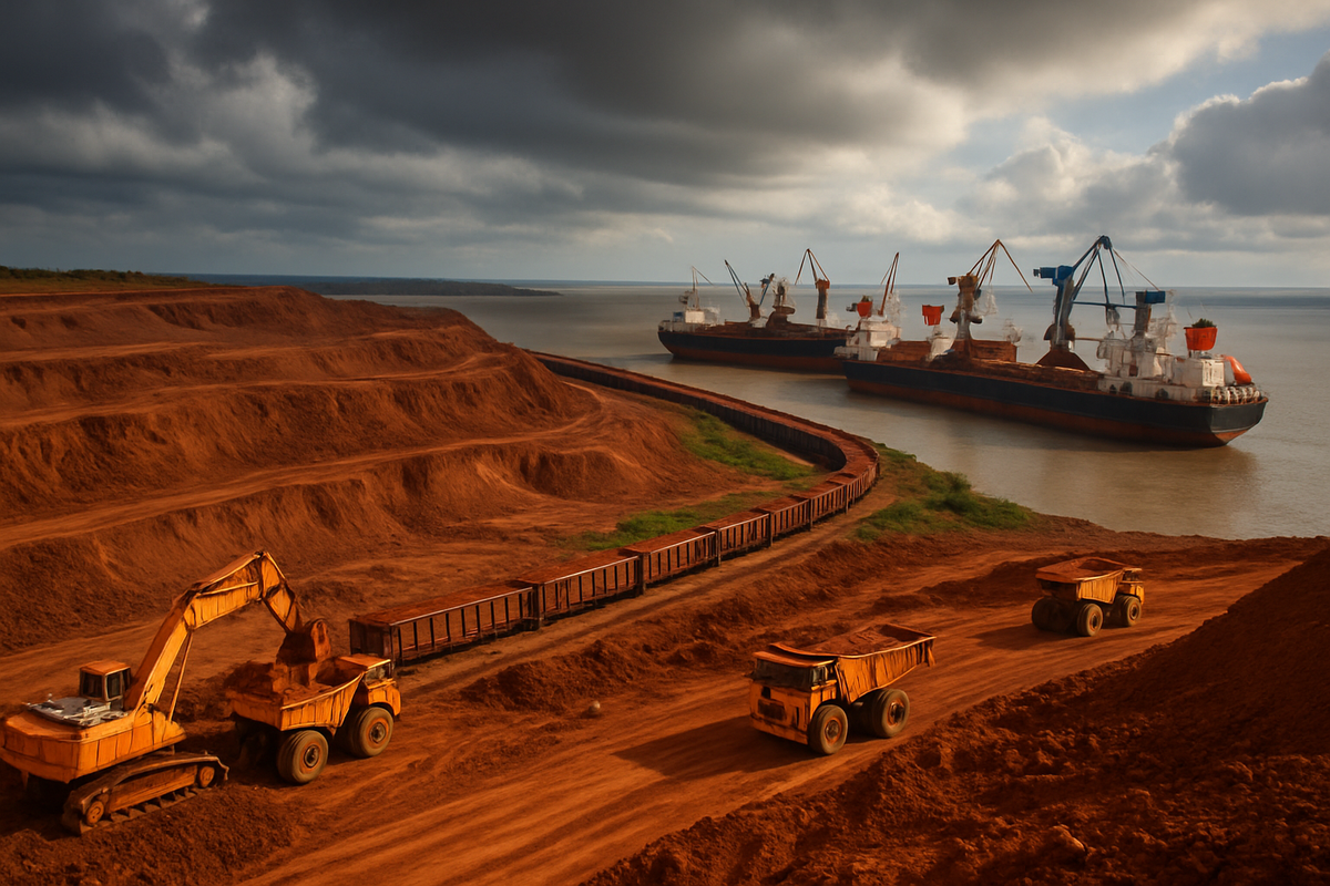 Guinea's Bauxite Exports Defy Odds with 23% Surge, Solidifying Global Dominance Amidst Operational Hurdles