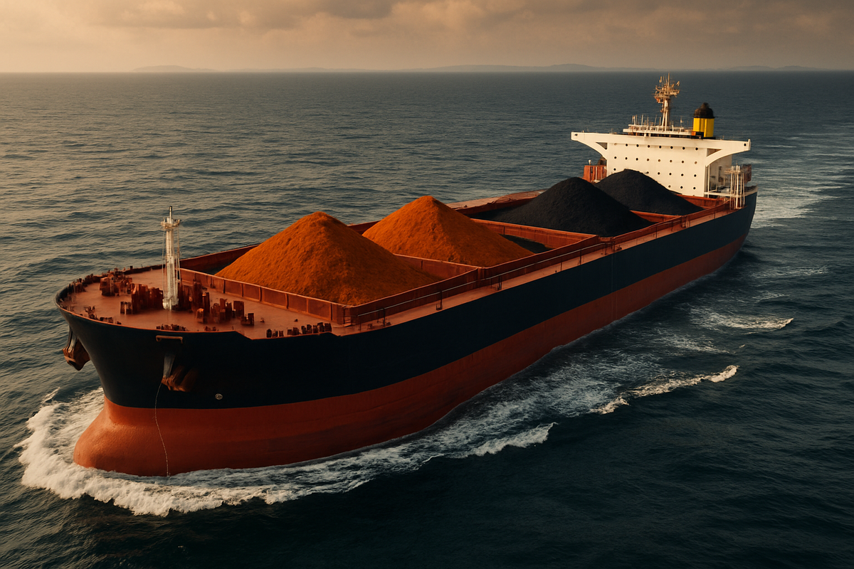 Iron Ore Demand Fuels Capesize Rally, But Coal Outlook Dims for Bulk Shipping
