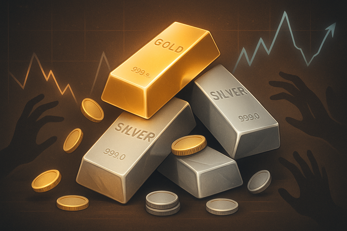 Gold and Silver Surge Amidst Bargain Hunting Frenzy, Market Braces for Volatility