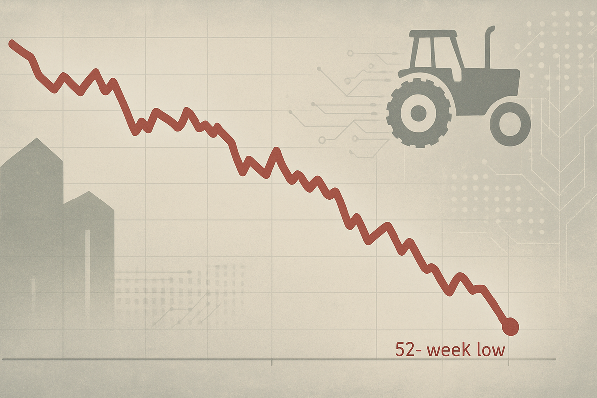 Market Minute: Owens Corning, CNH Industrial, and Klaviyo Stocks Plunge to 52-Week Lows Amidst Sector Headwinds