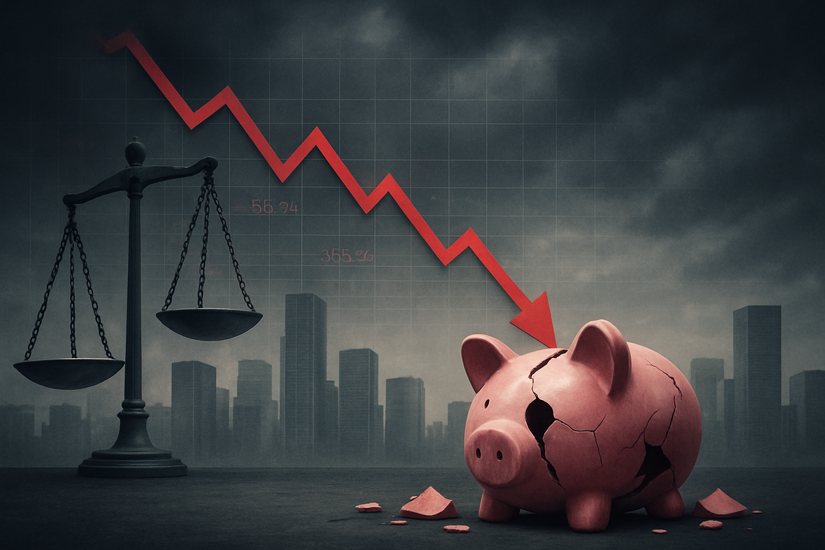 Financial Sector Tremors: S&P 500 Financials Stumble Amidst Macroeconomic Headwinds